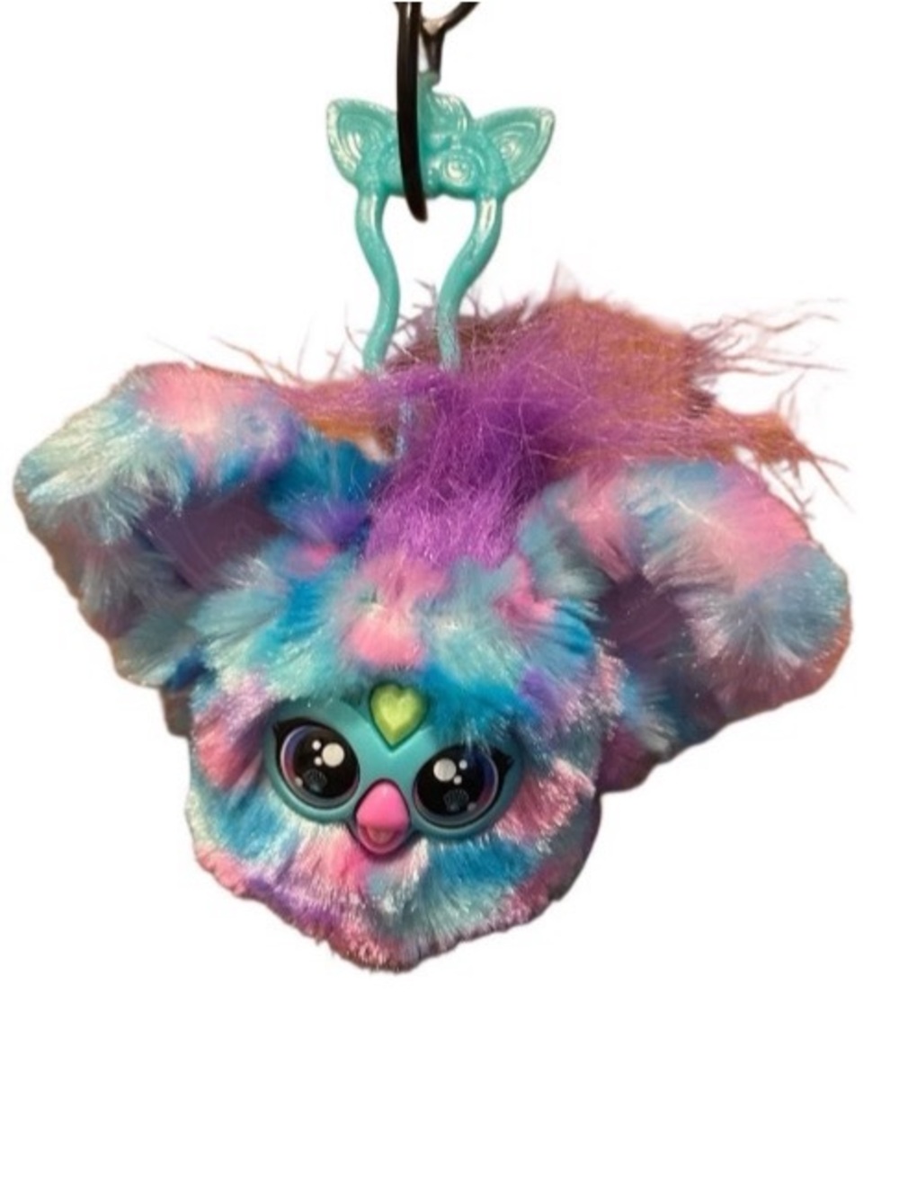 Furby Bag Charm 3” Hasbro 2023 Soft Fluffy Purse Book Bag Keychain